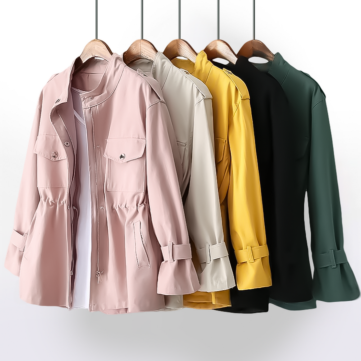 Women's Jacket with Multiple Pockets for Casual Wear