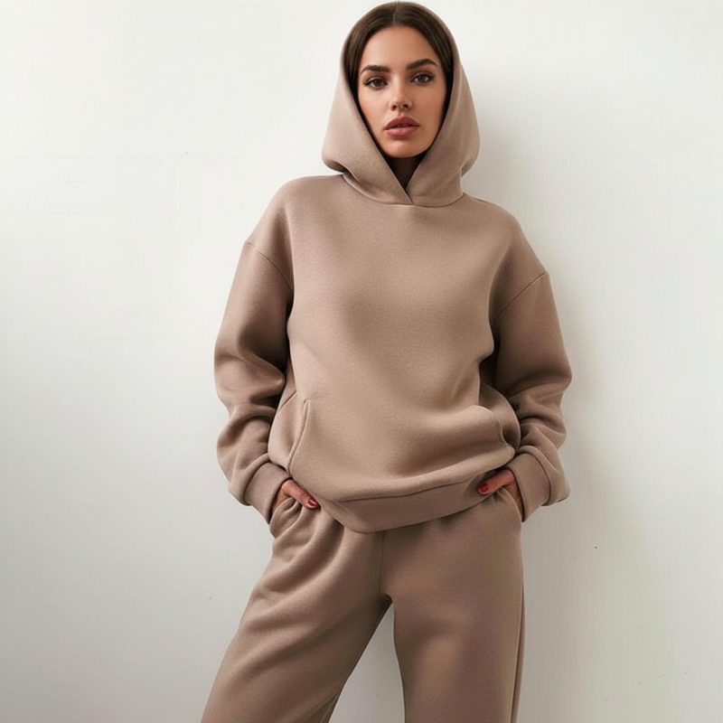 Women's Jogging Set – Sweatsuit with Pants & Sweater