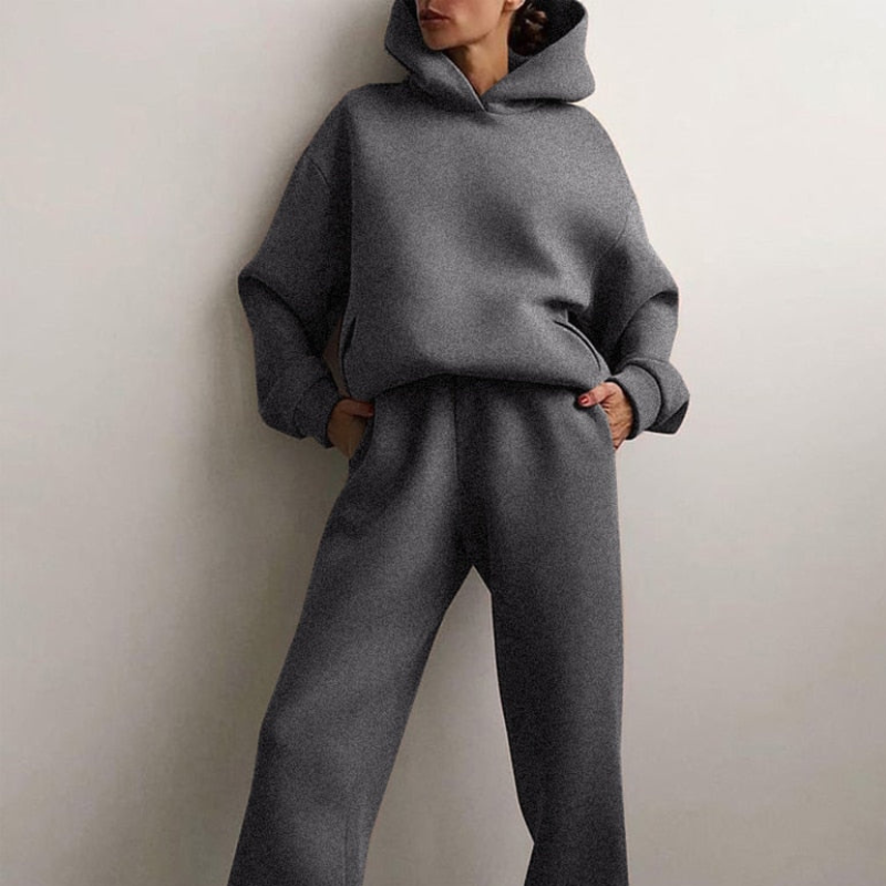 Women's Jogging Set – Sweatsuit with Pants & Sweater