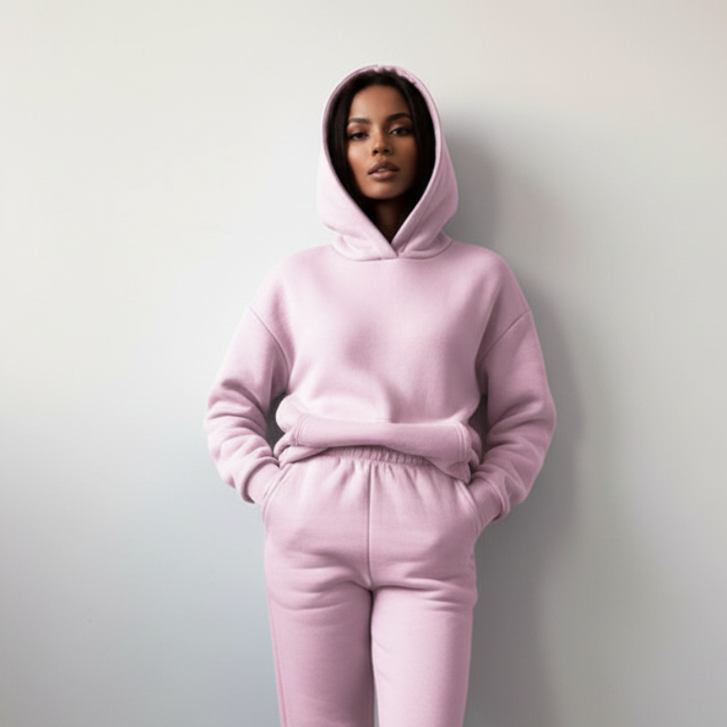 Women's Jogging Set – Sweatsuit with Pants & Sweater