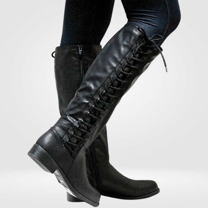 Women's Knee-High Boots - Stylish Everyday Footwear