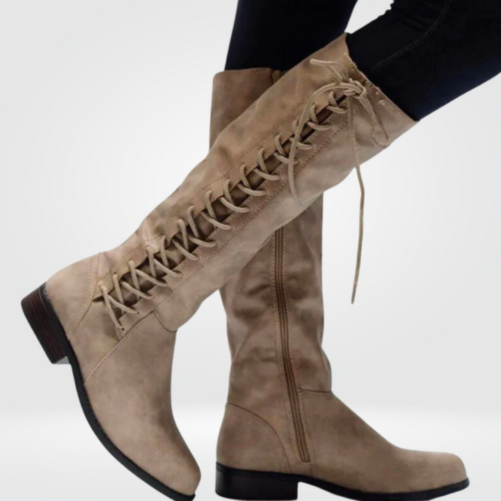 Women's Knee-High Boots - Stylish Everyday Footwear