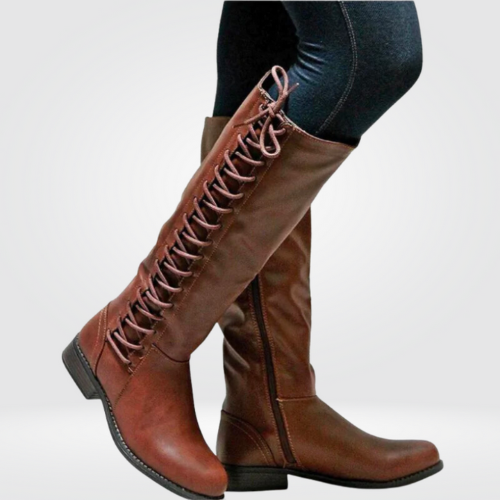 Women's Knee-High Boots - Stylish Everyday Footwear