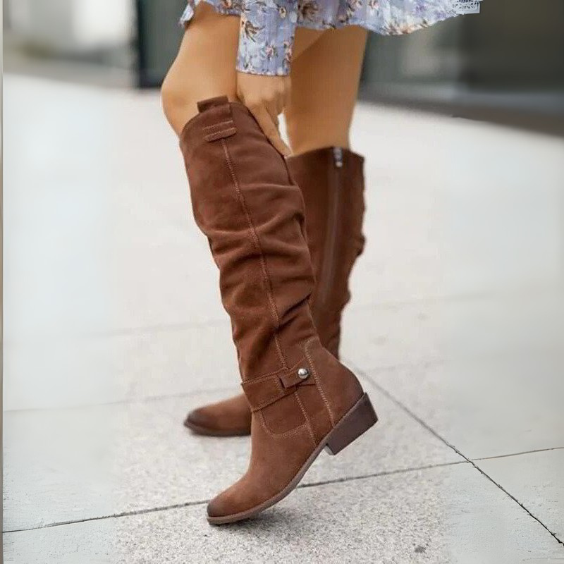 Women's Knee-High Boots - Stylish Footwear for All Seasons