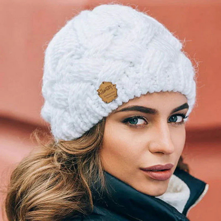 Women’s Knitted Winter Beanie – Stylish One-Size Hat