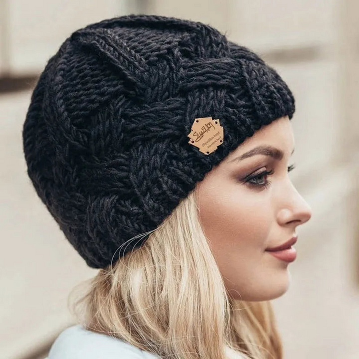 Women’s Knitted Winter Beanie – Stylish One-Size Hat