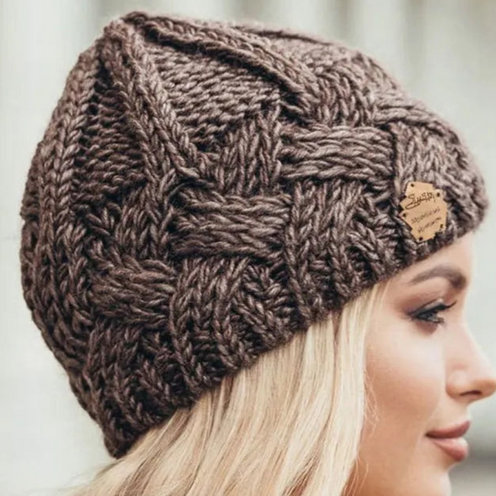 Women’s Knitted Winter Beanie – Stylish One-Size Hat