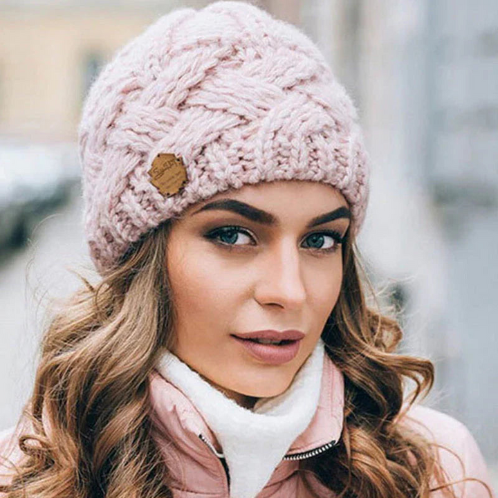Women’s Knitted Winter Beanie – Stylish One-Size Hat