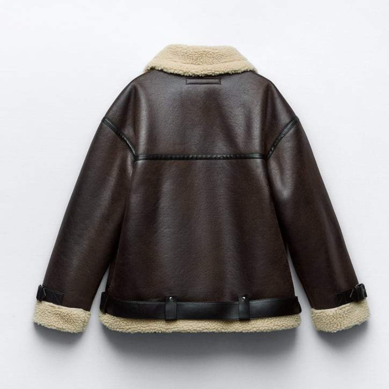 Women's Lapel Jacket – Stylish Water-Repellent Coat for All Seasons