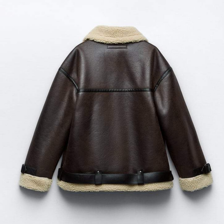 Women's Lapel Jacket – Stylish Water-Repellent Coat for All Seasons