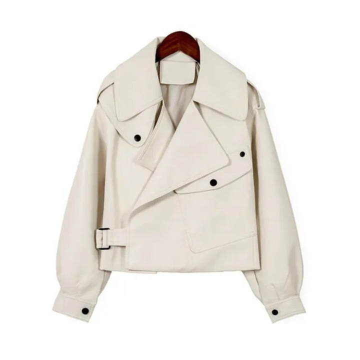 Women's Leather Jacket - Stylish Fit for Casual and Formal Wear