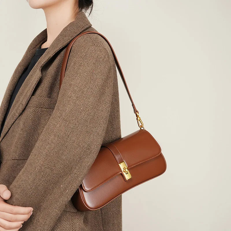 Women's Leather Shoulder and Crossbody Bag