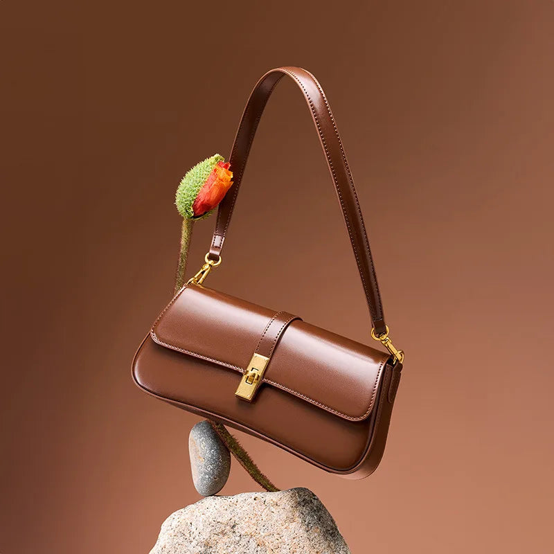 Women's Leather Shoulder and Crossbody Bag