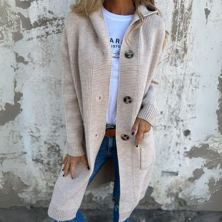 Women's Long Cardigan Sweater – Stylish Layering Piece