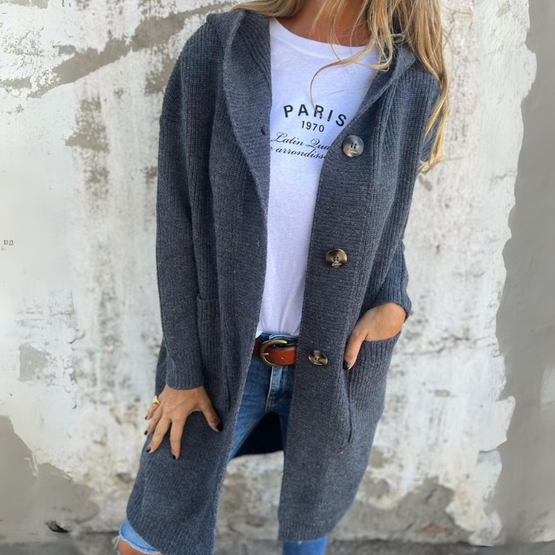 Women's Long Cardigan Sweater – Stylish Layering Piece