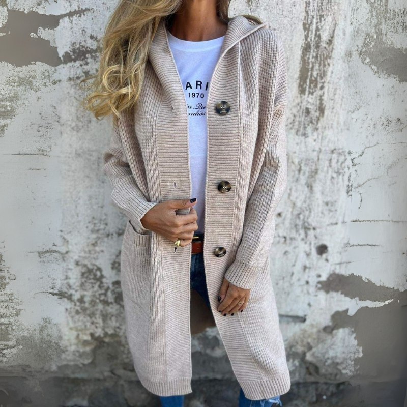 Women's Long Cardigan Sweater – Stylish Layering Piece