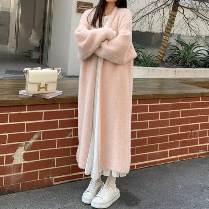 Women's Long Winter Cardigan – Stylish Style for Layering