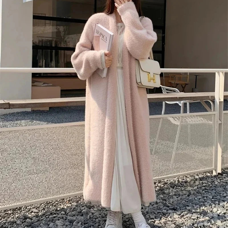 Women's Long Winter Cardigan – Stylish Style for Layering