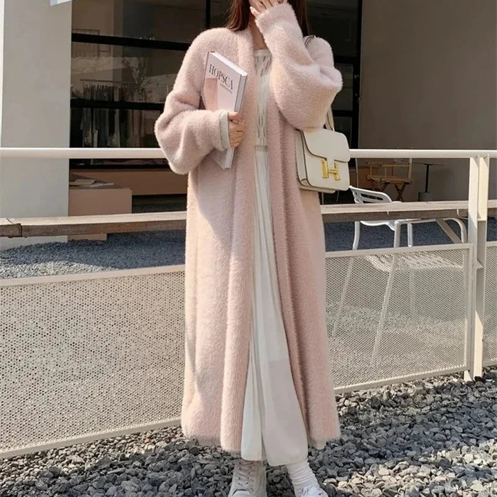 Women's Long Winter Cardigan – Stylish Style for Layering