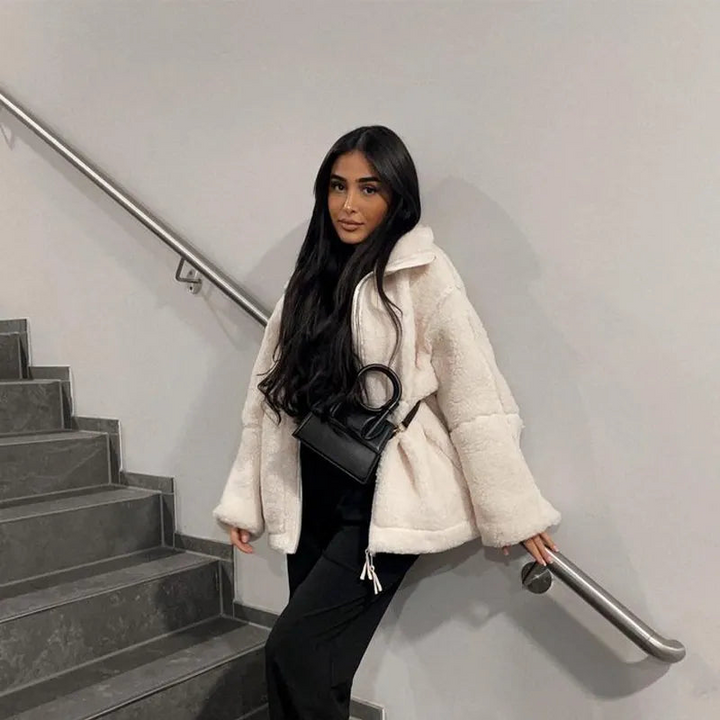Women's Oversized Jacket – Winter Coat with Relaxed Fit