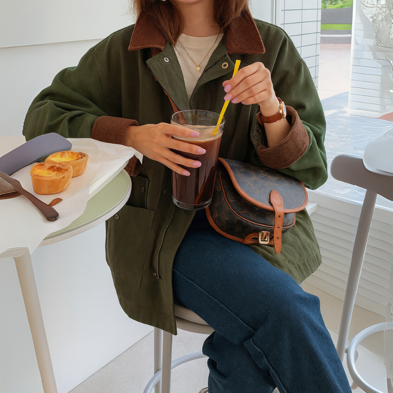Women's Oversized Winter Coat – Trendy Cold Weather Jacket