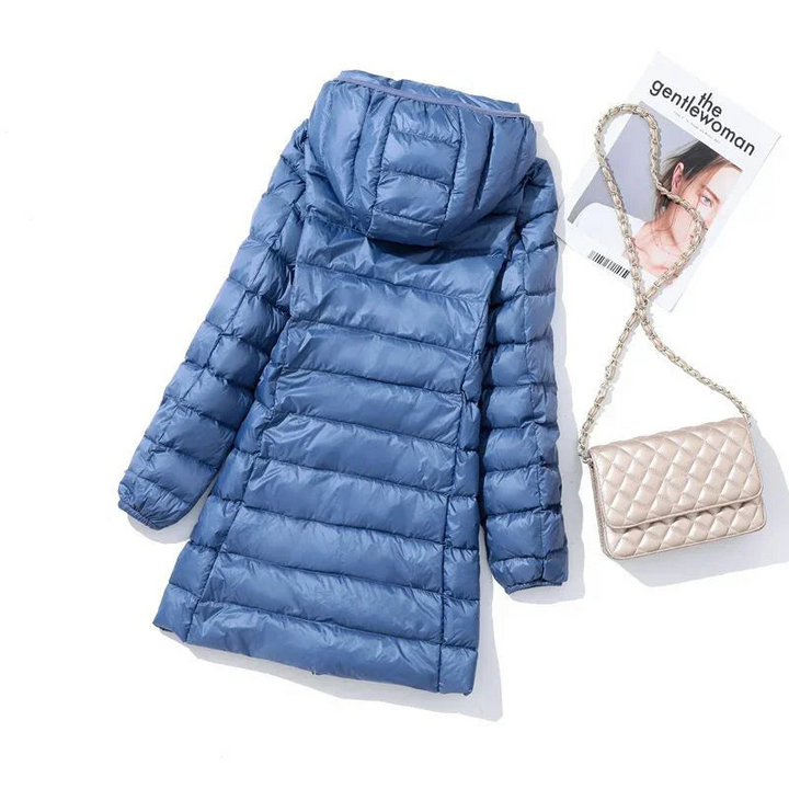 Women's Puffer Jacket - Packable Winter Coat