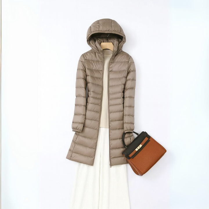 Women's Puffer Jacket - Packable Winter Coat