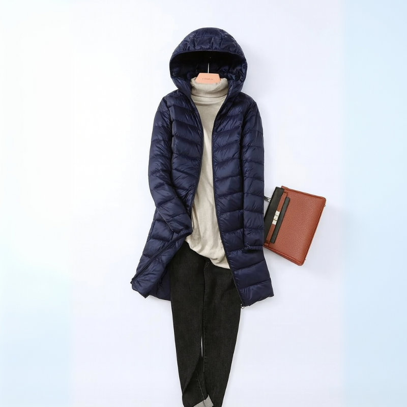 Women's Puffer Jacket - Packable Winter Coat