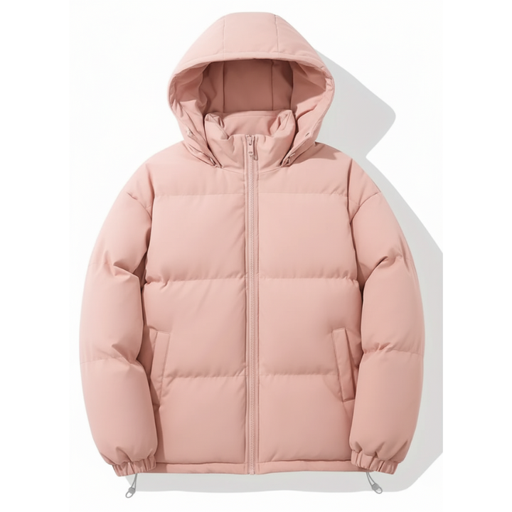 Women’s Puffer Jacket with Hood – Winter Coat