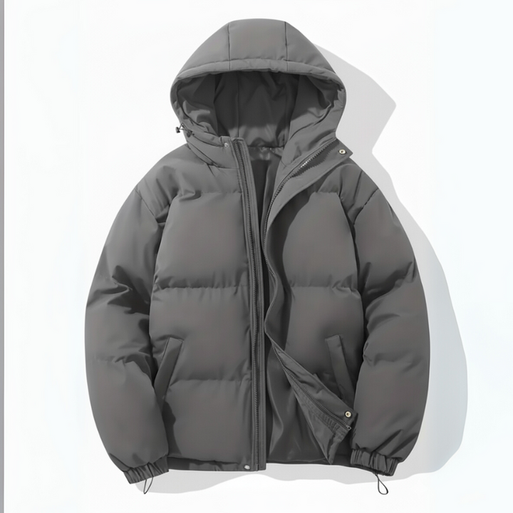 Women’s Puffer Jacket with Hood – Winter Coat