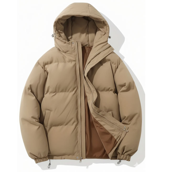 Women’s Puffer Jacket with Hood – Winter Coat
