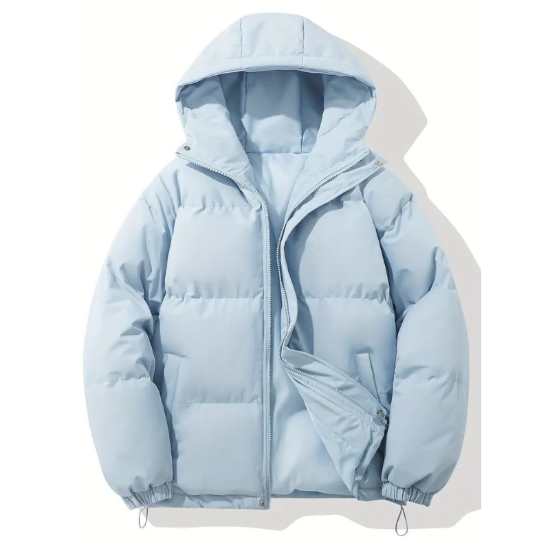 Women’s Puffer Jacket with Hood – Winter Coat