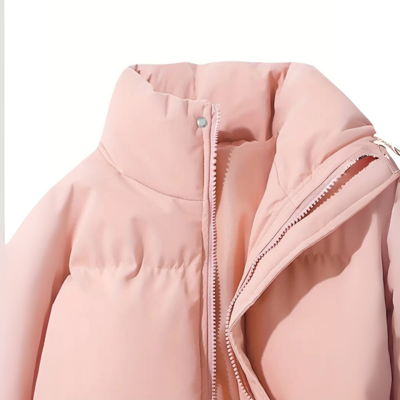 Women’s Puffer Jacket with Hood – Winter Coat
