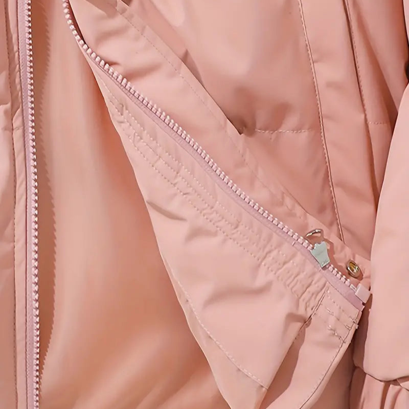 Women’s Puffer Jacket with Hood – Winter Coat