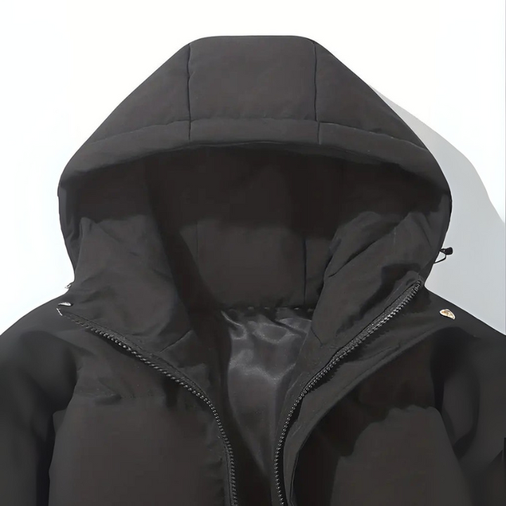 Women’s Puffer Jacket with Hood – Winter Coat