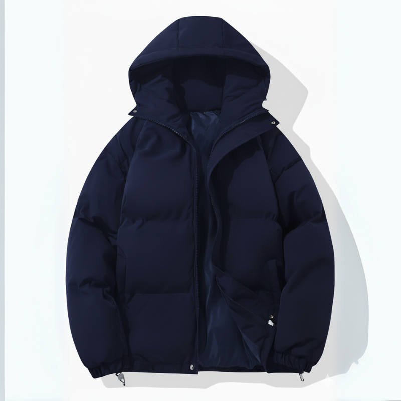 Women’s Puffer Jacket with Hood – Winter Coat