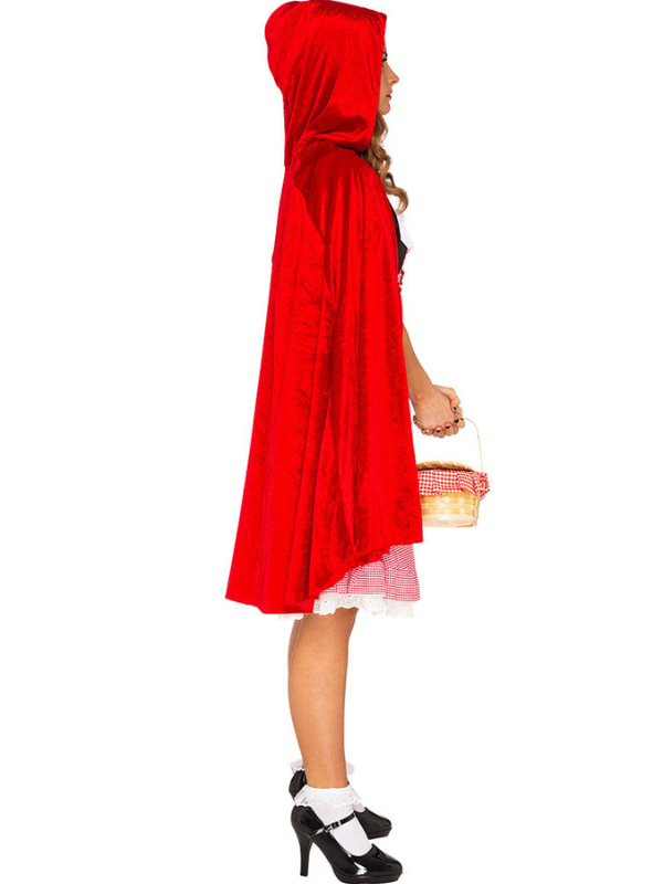 Women's Red Riding Hood Deluxe Costume for Halloween