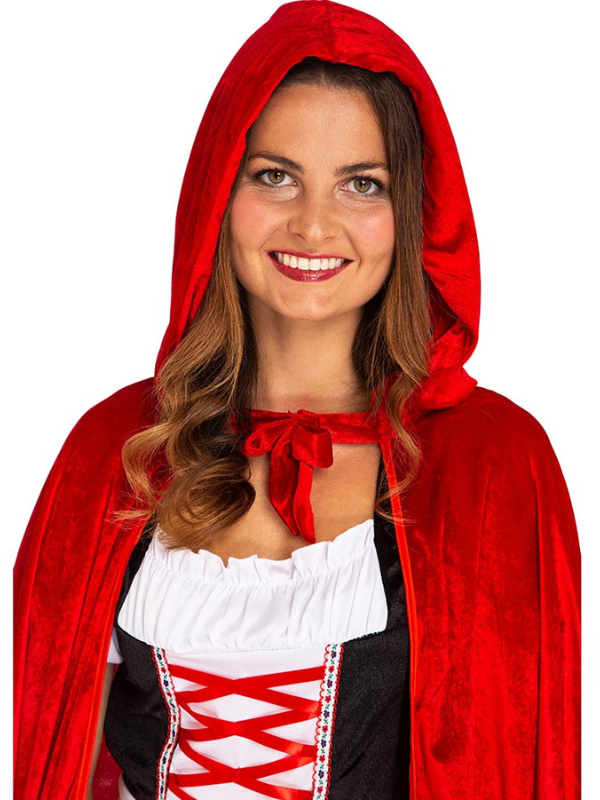Women's Red Riding Hood Deluxe Costume for Halloween