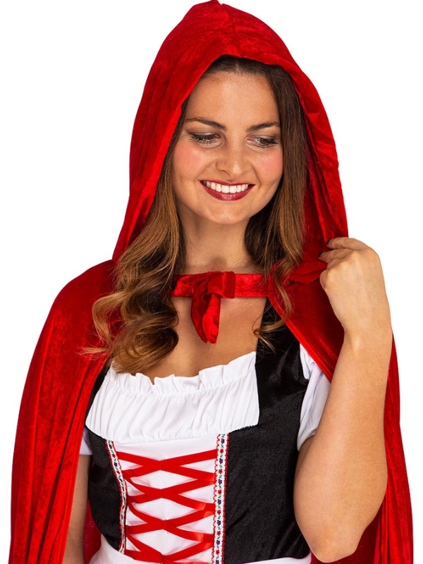 Women's Red Riding Hood Deluxe Costume for Halloween