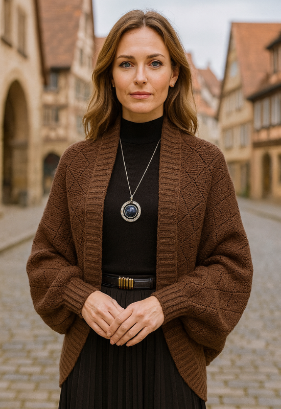 Women's Shawl Cardigan Sweater for Winter Style