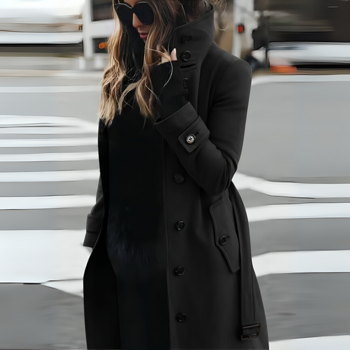 Women's Slim-Fit Long Sleeve Winter Coat