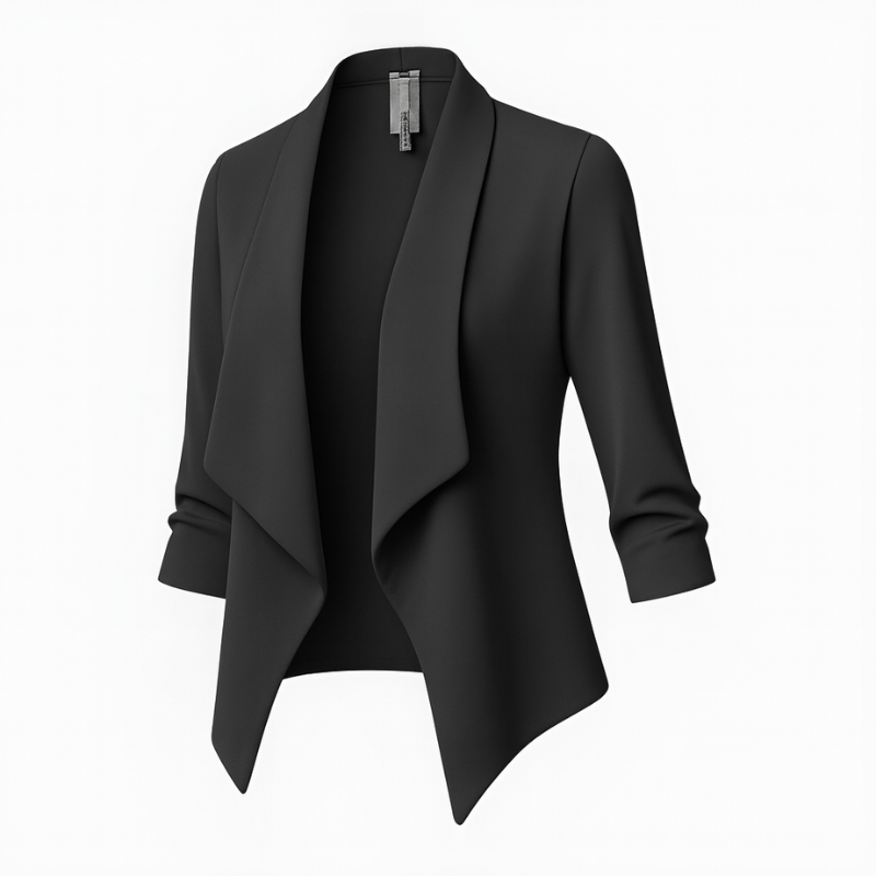 Women's Slim Fit Blazer – Elegant Long Sleeve Jacket