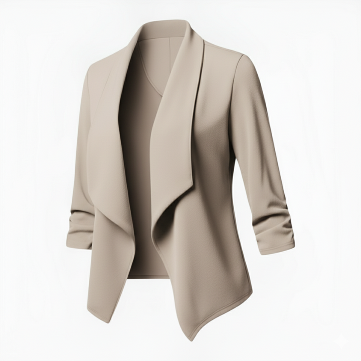 Women's Slim Fit Blazer – Elegant Long Sleeve Jacket