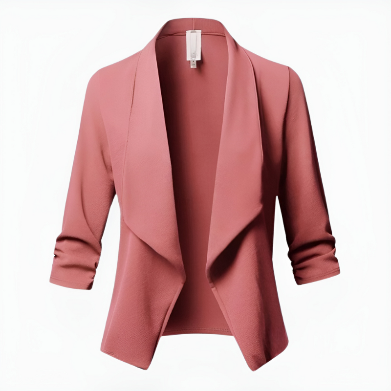 Women's Slim Fit Blazer – Elegant Long Sleeve Jacket