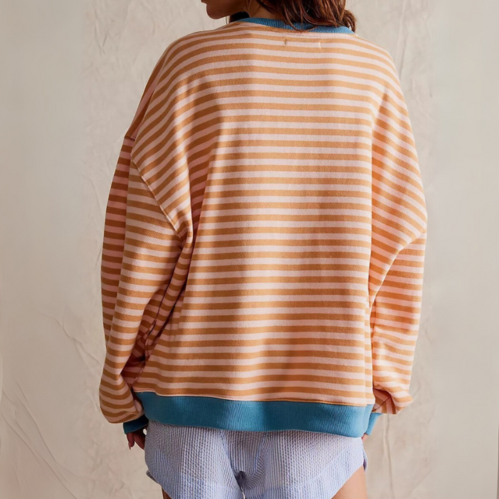 Women's Striped Sweater for Everyday Wear