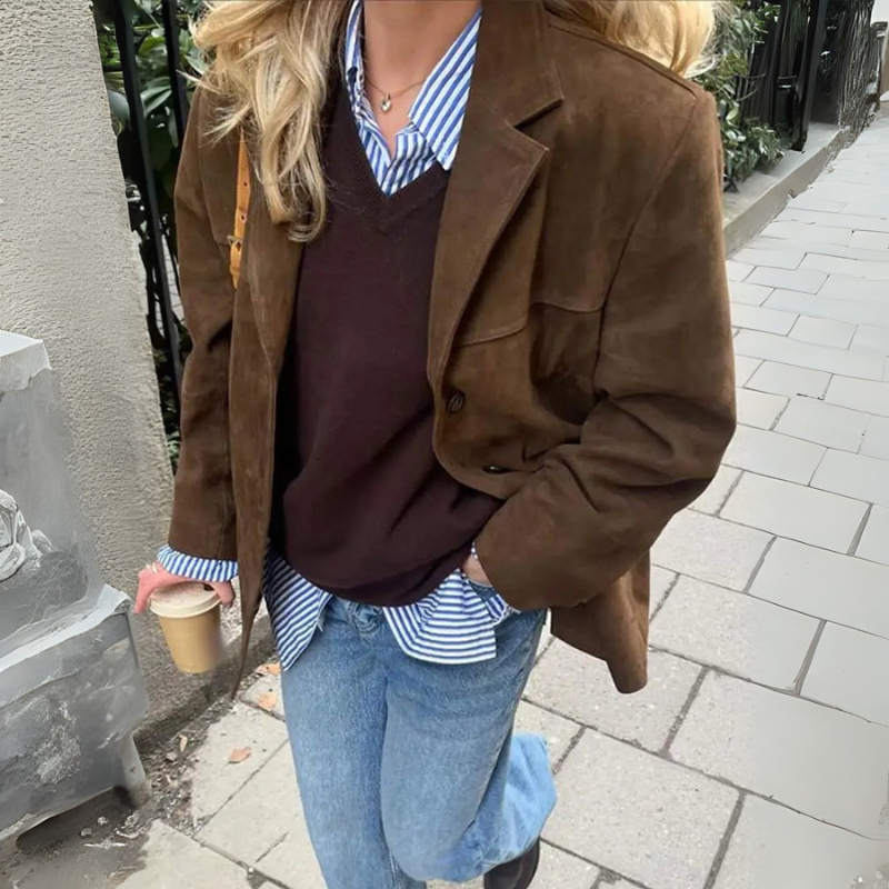 Women's Stylish Leisure Jacket – Everyday Casual Wear