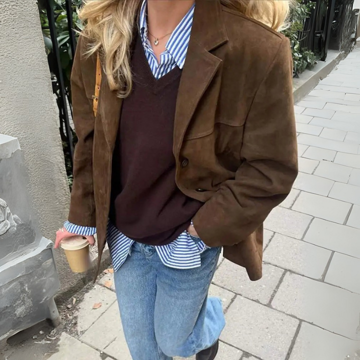 Women's Stylish Leisure Jacket – Everyday Casual Wear
