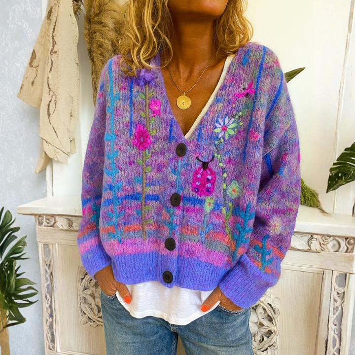 Women's Cardigan – Stylish Knit Top for Cool Days