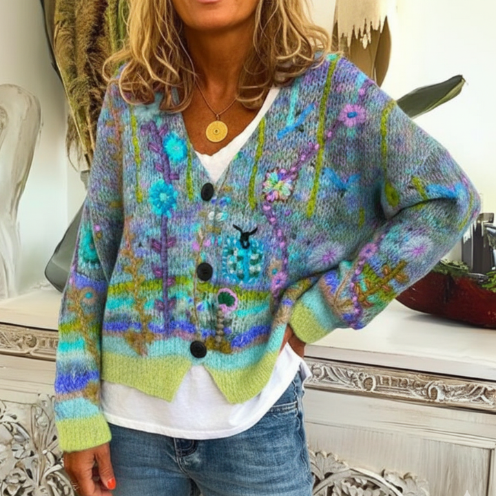 Women's Cardigan – Stylish Knit Top for Cool Days