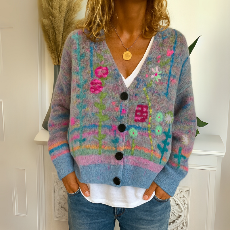 Women's Cardigan – Stylish Knit Top for Cool Days
